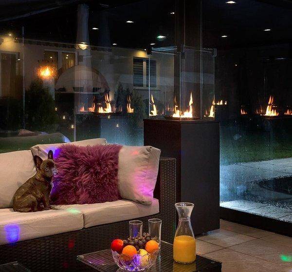 Газовый нагреватель Kratki PATIO Mini/M/G31/37Mbar/S, сталь, с ручным управлением