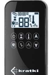 Газовая топка Kratki LEO/76/62/G31/37MBAR, баллонный газ