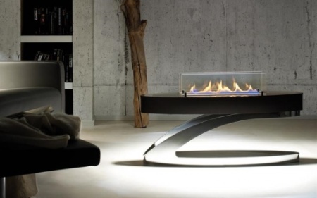 Напольный биокамин Spartherm Ebios-fire Elipse Z по цене 189 400 руб.