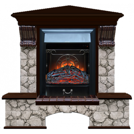 Бостон К Карелия угловой (дуб)+Majestic Black Бостон К Карелия угловой (дуб)+Majestic Black