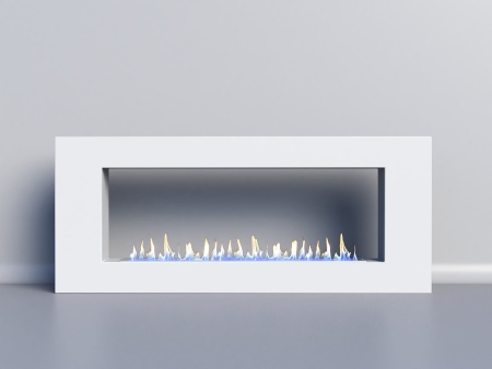 Биокамин "Русский огонь" Холл 1200 настольный белый по цене 33 800 руб.