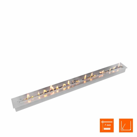 Биокамин SteelHeat WALL ONE 1700 черный, стекло, стемалит по цене 94 710 руб.