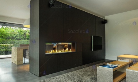 Встраиваемый сквозной очаг 1200 SappFire по цене 57 450 руб.