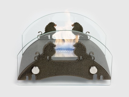 Настольный биокамин Lux Fire "Царский мост" S Бронза по цене 9 990 руб.