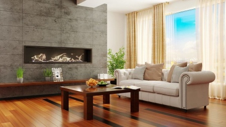 Биокамин "Русский огонь" Гефест 2460 встраиваемый с защитным стеклом по цене 112 100 руб.