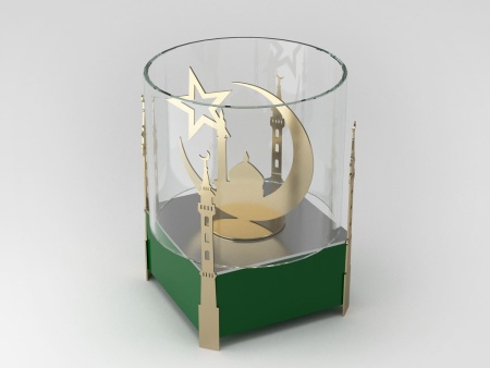 Биокамин настольный Lux Fire "Мечеть" М по цене 14 030 руб.