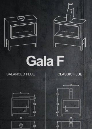 
Газовая топка Vero Design GA 2 F